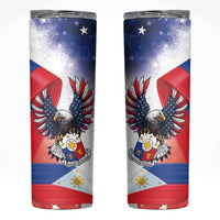 Filipino American History Month Skinny Tumbler Philippines Proud Of My Roots - Wonder Print Shop