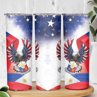 Filipino American History Month Skinny Tumbler Philippines Proud Of My Roots - Wonder Print Shop