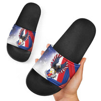 Filipino American History Month Slide Sandals Philippines Proud Of My Roots - Wonder Print Shop