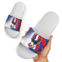 Filipino American History Month Slide Sandals Philippines Proud Of My Roots - Wonder Print Shop