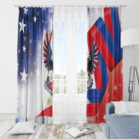 Filipino American History Month Window Curtain Philippines Proud Of My Roots - Wonder Print Shop