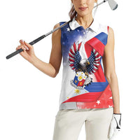 Filipino American History Month Women Sleeveless Polo Shirt Philippines Proud Of My Roots - Wonder Print Shop