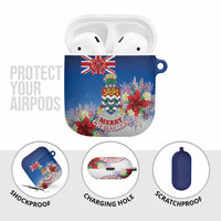 Cayman Islands Christmas AirPods Case Coquette Bow Xmas Vibe - Wonder Print Shop