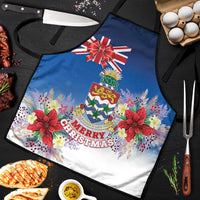 Cayman Islands Christmas Apron Coquette Bow Xmas Vibe - Wonder Print Shop
