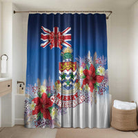 Cayman Islands Christmas Bathroom Set Coquette Bow Xmas Vibe - Wonder Print Shop