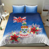 Cayman Islands Christmas Bedding Set Coquette Bow Xmas Vibe - Wonder Print Shop