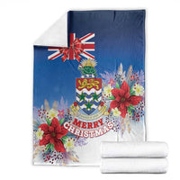 Cayman Islands Christmas Blanket Coquette Bow Xmas Vibe - Wonder Print Shop