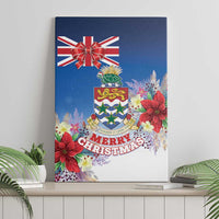 Cayman Islands Christmas Canvas Wall Art Coquette Bow Xmas Vibe - Wonder Print Shop