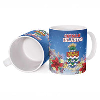 Cayman Islands Christmas Ceramic Mug Coquette Bow Xmas Vibe - Wonder Print Shop