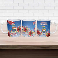 Cayman Islands Christmas Ceramic Mug Coquette Bow Xmas Vibe - Wonder Print Shop