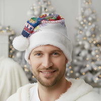 Cayman Islands Christmas Santa Hat Coquette Bow Xmas Vibe - Wonder Print Shop