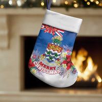 Cayman Islands Christmas Stocking Coquette Bow Xmas Vibe - Wonder Print Shop