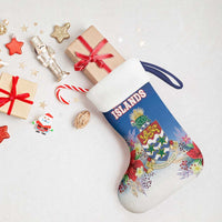 Cayman Islands Christmas Stocking Coquette Bow Xmas Vibe - Wonder Print Shop