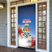 Cayman Islands Christmas Door Cover Coquette Bow Xmas Vibe - Wonder Print Shop