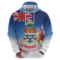 Cayman Islands Christmas Hoodie Coquette Bow Xmas Vibe - Wonder Print Shop