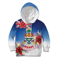 Cayman Islands Christmas Kid Hoodie Coquette Bow Xmas Vibe - Wonder Print Shop