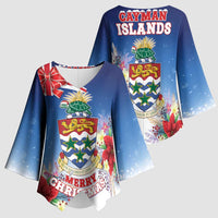 Cayman Islands Christmas Kimono Sleeve Blouse Coquette Bow Xmas Vibe - Wonder Print Shop