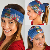 Cayman Islands Christmas Neck Gaiter Coquette Bow Xmas Vibe - Wonder Print Shop