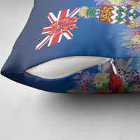 Cayman Islands Christmas Pillow Cover Coquette Bow Xmas Vibe - Wonder Print Shop