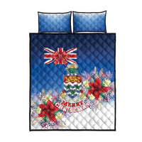 Cayman Islands Christmas Quilt Bed Set Coquette Bow Xmas Vibe - Wonder Print Shop