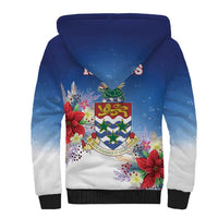 Cayman Islands Christmas Sherpa Hoodie Coquette Bow Xmas Vibe - Wonder Print Shop