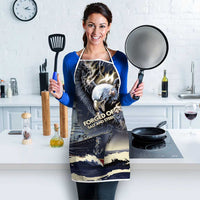 Navy Veteran 250th Anniversary Apron Forged Of Salt And Steel - Wonder Print Shop
