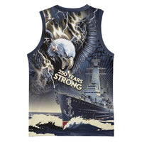 Navy Veteran 250th Anniversary Basketball Jersey Forged Of Salt And Steel - Wonder Print Shop