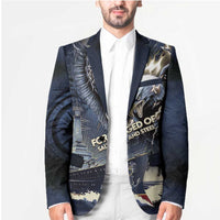 Navy Veteran 250th Anniversary Blazer Forged Of Salt And Steel - Wonder Print Shop