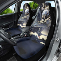 Navy Veteran 250th Anniversary Car Seat Cover Forged Of Salt And Steel - Wonder Print Shop