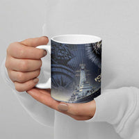 Navy Veteran 250th Anniversary Ceramic Mug Forged Of Salt And Steel - Wonder Print Shop