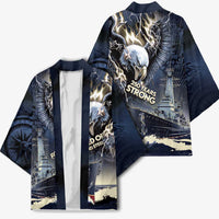 Navy Veteran 250th Anniversary Kimono Forged Of Salt And Steel - Wonder Print Shop