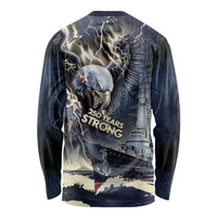 Navy Veteran 250th Anniversary Long Sleeve Shirt Forged Of Salt And Steel - Wonder Print Shop