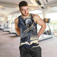 Navy Veteran 250th Anniversary Men Tank Top Forged Of Salt And Steel - Wonder Print Shop