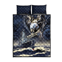 Navy Veteran 250th Anniversary Quilt Bed Set Forged Of Salt And Steel - Wonder Print Shop