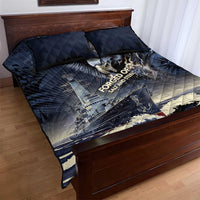 Navy Veteran 250th Anniversary Quilt Bed Set Forged Of Salt And Steel - Wonder Print Shop