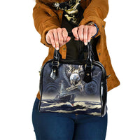 Navy Veteran 250th Anniversary Shoulder Handbag Forged Of Salt And Steel - Wonder Print Shop