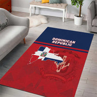 Dominican Republic Area Rug Dominicana Flag Map