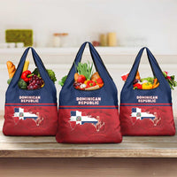 Dominican Republic Grocery Bag Dominicana Flag Map