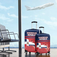 Dominican Republic Luggage Cover Dominicana Flag Map