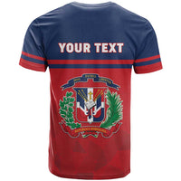 Personalized Dominican Republic T Shirt Dominicana Flag Map