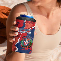 Personalized Dominican Republic 4 in 1 Can Cooler Tumbler Bayahibe Rose Unique Style