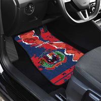 Dominican Republic Car Mats Bayahibe Rose Unique Style
