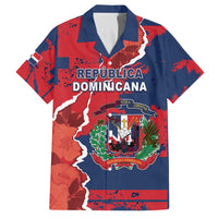 Personalized Dominican Republic Family Matching Off The Shoulder Long Sleeve Dress and Hawaiian Shirt Bayahibe Rose Unique Style