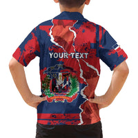 Personalized Dominican Republic Family Matching Summer Maxi Dress and Hawaiian Shirt Bayahibe Rose Unique Style