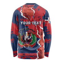 Personalized Dominican Republic Long Sleeve Shirt Bayahibe Rose Unique Style