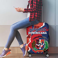 Dominican Republic Luggage Cover Bayahibe Rose Unique Style