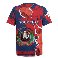Personalized Dominican Republic Rugby Jersey Bayahibe Rose Unique Style