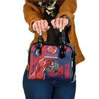 Dominican Republic Shoulder Handbag Bayahibe Rose Unique Style