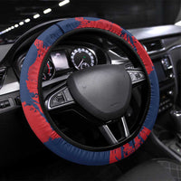Dominican Republic Steering Wheel Cover Bayahibe Rose Unique Style