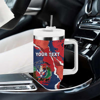 Personalized Dominican Republic Tumbler With Handle Bayahibe Rose Unique Style